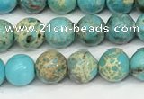 CDE1367 15.5 inches 6mm round sea sediment jasper beads wholesale