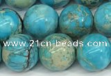 CDE1369 15.5 inches 10mm round sea sediment jasper beads wholesale