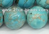 CDE1373 15.5 inches 18mm round sea sediment jasper beads wholesale