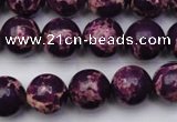 CDE2048 15.5 inches 12mm round dyed sea sediment jasper beads