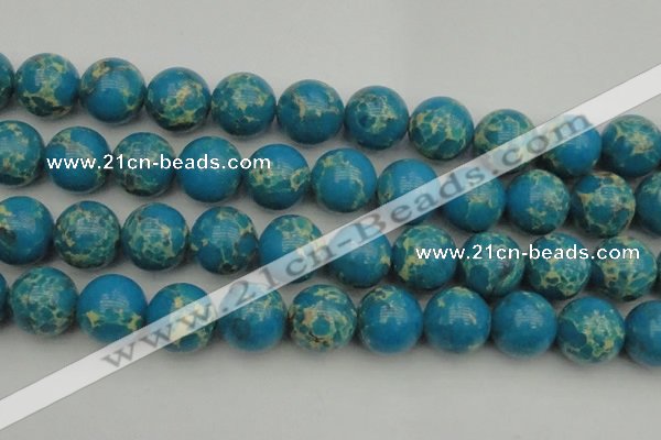 CDE2241 15.5 inches 24mm round dyed sea sediment jasper beads