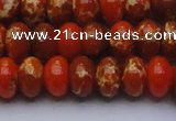 CDE2606 15.5 inches 15*20mm rondelle dyed sea sediment jasper beads