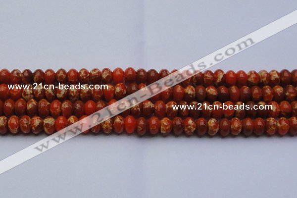 CDE2606 15.5 inches 15*20mm rondelle dyed sea sediment jasper beads