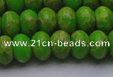 CDE2662 15.5 inches 15*20mm rondelle dyed sea sediment jasper beads