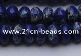 CDE2685 15.5 inches 13*18mm rondelle dyed sea sediment jasper beads