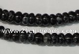 CDE685 15.5 inches 5*8mm rondelle dyed sea sediment jasper beads