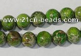 CDE921 15.5 inches 10mm round dyed sea sediment jasper beads