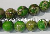 CDE922 15.5 inches 12mm round dyed sea sediment jasper beads