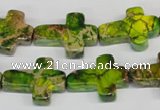 CDI131 15.5 inches 15*20mm cross dyed imperial jasper beads