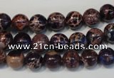 CDI362 15.5 inches 8mm round dyed imperial jasper beads