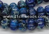CDI59 16 inches 10*14mm pumpkin dyed imperial jasper beads wholesale