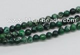 CDI68 16 inches 4mm round dyed imperial jasper beads wholesale