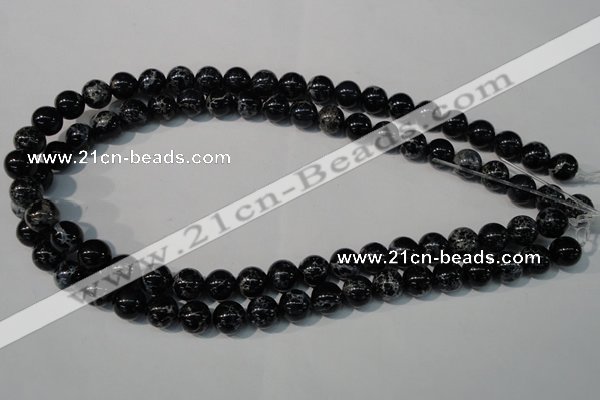 CDI683 15.5 inches 10mm round dyed imperial jasper beads