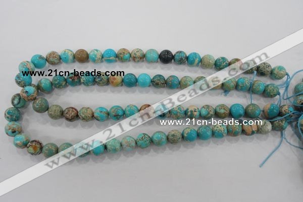 CDI803 15.5 inches 10mm round dyed imperial jasper beads wholesale