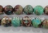 CDI805 15.5 inches 12mm round dyed imperial jasper beads wholesale