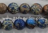 CDI815 15.5 inches 12mm round dyed imperial jasper beads wholesale