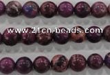 CDI832 15.5 inches 8mm round dyed imperial jasper beads wholesale