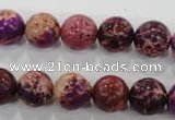 CDI833 15.5 inches 10mm round dyed imperial jasper beads wholesale