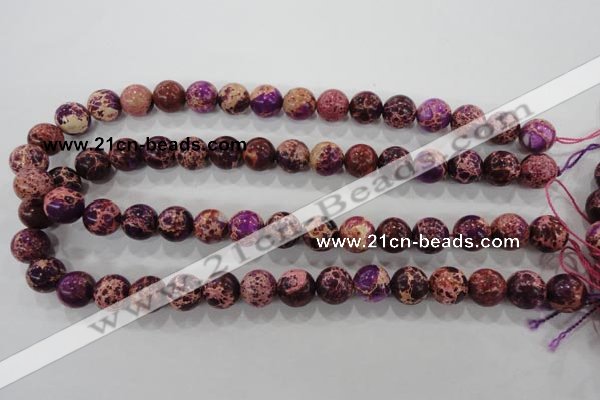 CDI833 15.5 inches 10mm round dyed imperial jasper beads wholesale