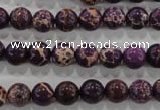 CDI842 15.5 inches 8mm round dyed imperial jasper beads wholesale