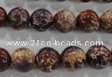 CDI845 15.5 inches 14mm round dyed imperial jasper beads wholesale