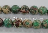 CDI853 15.5 inches 10mm round dyed imperial jasper beads wholesale