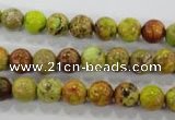 CDI861 15.5 inches 6mm round dyed imperial jasper beads wholesale