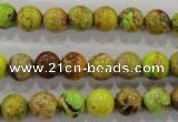 CDI863 15.5 inches 10mm round dyed imperial jasper beads wholesale