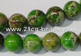 CDI922 15.5 inches 12mm round dyed imperial jasper beads