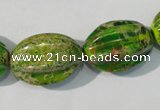 CDI930 15.5 inches 15*23mm star fruit shaped dyed imperial jasper beads