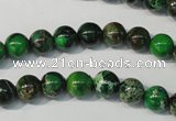 CDI956 15.5 inches 8mm round dyed imperial jasper beads