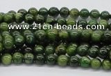 CDJ01 15.5 inches 6mm round Canadian jade beads wholesale