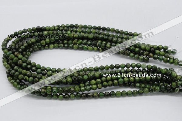 CDJ01 15.5 inches 6mm round Canadian jade beads wholesale