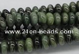 CDJ03 15.5 inches 5*10mm rondelle Canadian jade beads wholesale