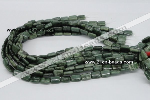 CDJ05 15.5 inches 10*14mm rectangle Canadian jade beads wholesale