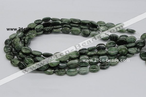 CDJ08 15.5 inches 12*16mm oval Canadian jade beads wholesale