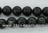 CDJ140 15.5 inches 8mm round Canadian jade beads wholesale