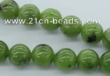 CDJ141 15.5 inches 8mm round Canadian jade beads wholesale