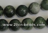 CDJ16 15.5 inches 14mm round Canadian jade beads wholesale