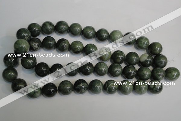 CDJ18 15.5 inches 18mm round Canadian jade beads wholesale