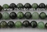 CDJ252 15.5 inches 8mm round Canadian jade beads wholesale