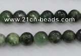 CDJ263 15.5 inches 10mm faceted round Canadian jade beads wholesale