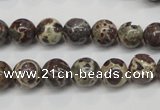 CDM04 15.5 inches 10mm round African dalmatian jasper beads