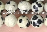 CDM92 15.5 inches 8mm round dalmatian jasper beads wholesale