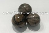 CDN1049 30mm round staurolite decorations wholesale