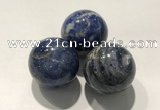 CDN1068 30mm round sodalite decorations wholesale