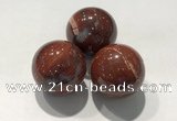 CDN1108 30mm round brecciated jasper decorations wholesale