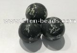 CDN1118 30mm round jasper decorations wholesale