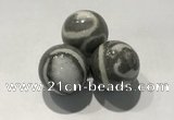 CDN1128 30mm round jasper decorations wholesale