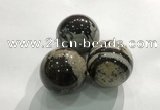 CDN1140 30mm round jasper decorations wholesale